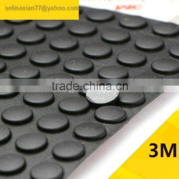 8*2.2mm Cylinder Self Adhesive Transparent Anti Slip Bumpers Silicone Rubber Feet Pads High Sticky Shock Absorber