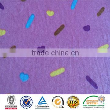 100% Polyester printed cheap price fabric for blanket