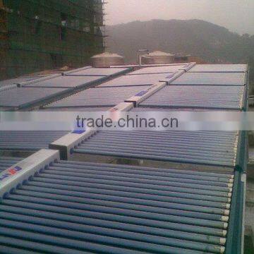 Double side evacuated tube solar collector