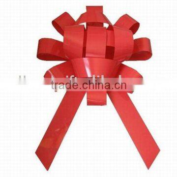 HOT SALE! 30inch Shiny Red Glossy Giant Wedding Decoration Bow, Holiday Gift Bow,Event Gift Bow.