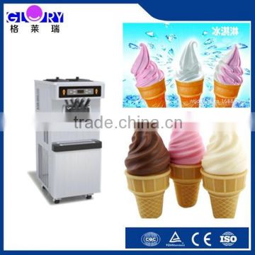 wholesale factory price 2+1mixed flavours mobile soft ice cream machine