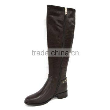 Shoe Factory Sell Fashion Women Half Wellington Boots Wholesale photo-3