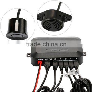 Car Reverse Backup Radar With 4 Parking Sensors+4.3" Car Mirror Monitor +Waterproof Car Camera photo-3