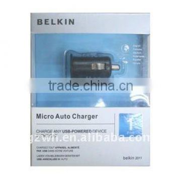 Micro Auto Charger in the car