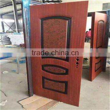 Top sale steel swing galvanized panel exterior steel door