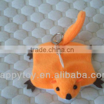 HI EN71 plush squirrel keychain for decoration