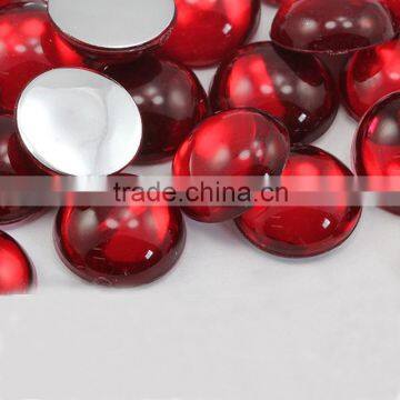 Wholesale Flatback Acrylic Rhinestone Cabochon Embellishments for Jeweley