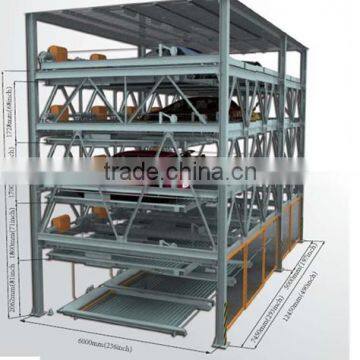 Psh4 Four-Storey Lifting Side-Sliding Garages