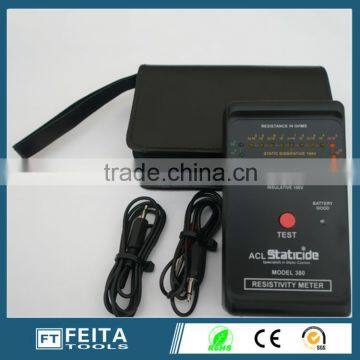 digital display Hammer type surface resistance tester /digital earth Surface resistance Tester