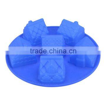 silicone castle cake mould