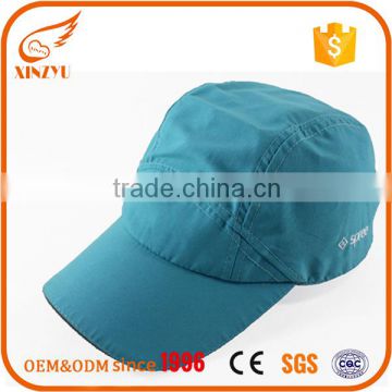 Breathable mens racing embroidered cap waterproof running sport caps