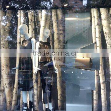 Clothing Store Window Display Artificial Tree Trunk Decoration