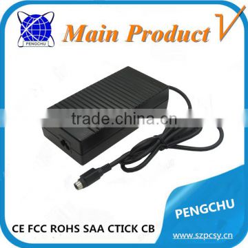 With 4pin ac dc adaptor 24v 7a desktop charger