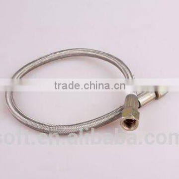 colored stainless steel braided teflon hose for car wash