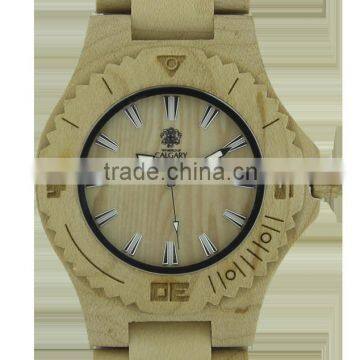 Calgary watches Wood Nature Maple collection claire