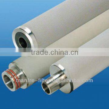 sintered titanium powder filter element with korea sintering technology