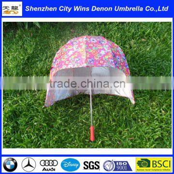 Wholesale cheap promotional printed low cost custom shape umbrella