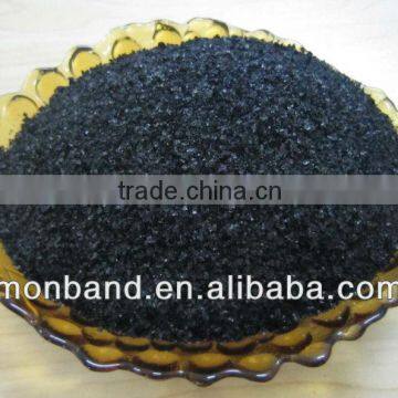 Super potassium humate black shiny flake