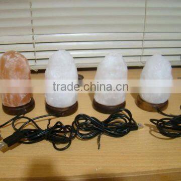 Beautiful Himalayan Natural USB Rock Salt Lamp