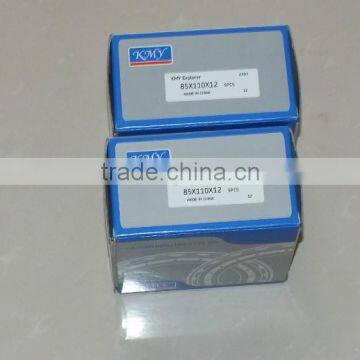 China supplier all kind s of high quality large inventory KMY brand knuckle bearing 85X110X12mm