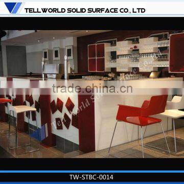 Top quality acrylic bar counter/lighted bar counter top