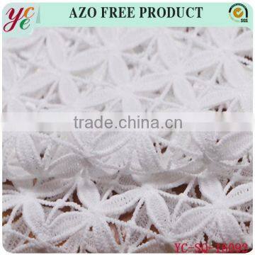 Fashion Hollow Out Squares With Herb in Water Soluble Fabric Embroidery for Dress photo-4