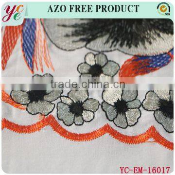 Hot Sale Wholesale Laser Cut Fabric Flowers Pattern Embroidery Fabric photo-3