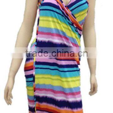 JPSKIRT1605048 2016 Newest Cheap Ladies Sleeveless Suspender Colorful Bikini Dress