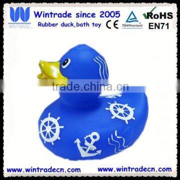 Sailing duck blue bath duck