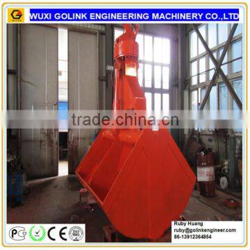 widely used hydraulic two-jaw grab for crane