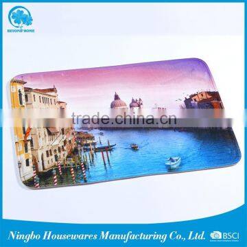 China wholesale color change non-slip memory bath mat