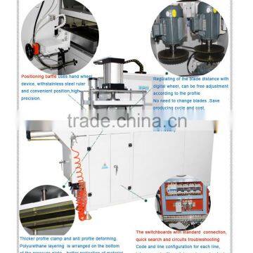 4-blade aluminum proflie face miller