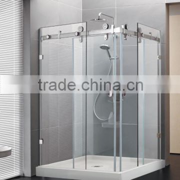 Corner opened sliding glass shower door KA-A004