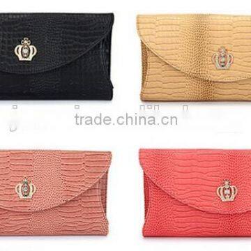 2014 fashion elegant lady cross body bag designer crocodile lady bags