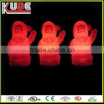 Christmas Gift 2013, Plastic RGB Glowing Large Size Sant Claus