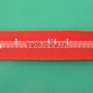 Cotton strap webbing