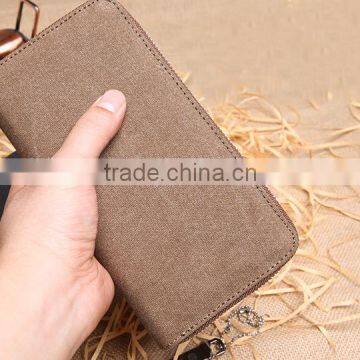 Men Vintage Canvas Coin Card Wallet Since 1997