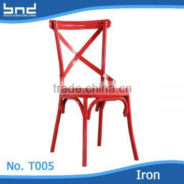 wholesale modern iron bistro french dining chair