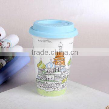 High Quality Fashion Design Ceramic Coffee Cup Porcelain Mug Competitive Price photo-3