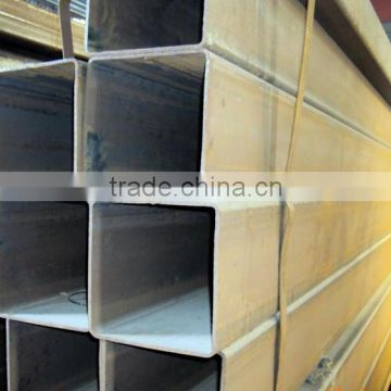 Black welded round structure steel iron tube