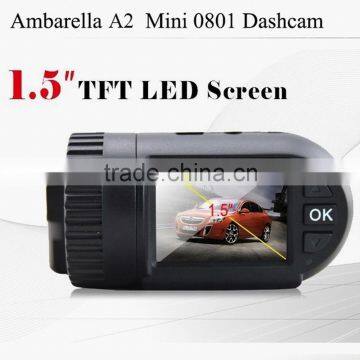 Mini 0801 dashcam A2S60/70 Chip Full HD 1920X1080P car dvr ambarella