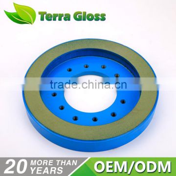 Ceramic Vitrified Resin Bond Grinding Dry Squaring Wheel For Chamfering