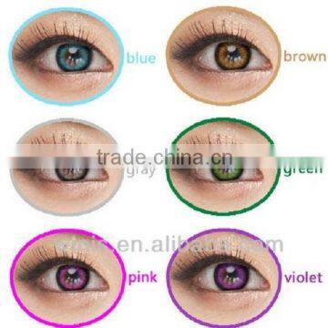 wholesale korean cosmetics 15mm naty swan contact lenses