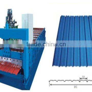 Glazed Metal Sheet Roof Tile Forming Machine