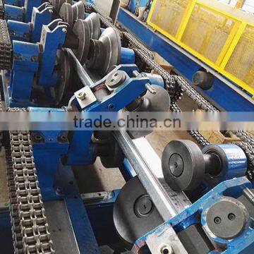 Automatic Change Interchangeable Multifunction C Z Purlin Roll Forming Machine , Many Size Roofing Purlin Making Machine