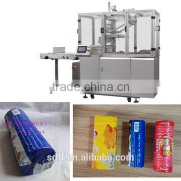 FFT-X automatic x-folded biscuit overwrapping machine