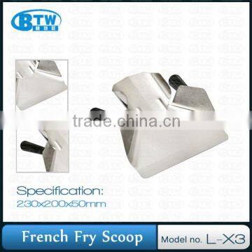 Stainless Steel Potato Chips Shovel Chips Scoop French Fry Scoop (L-X3)