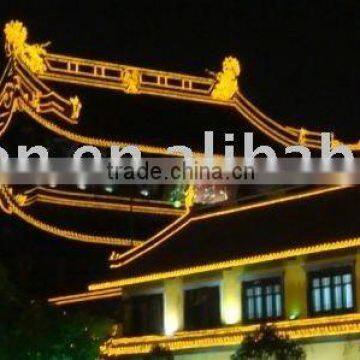 led rope light/outdoor decoration lights/outdoor rope light