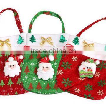 Xmas Festival Present Christmas Santa Claus Candy Gifts Bag Sack Stocking Filler photo-5