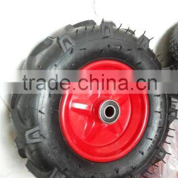 hot sale 3.50-8 rubber wheel for wheelbarrow and agriculture